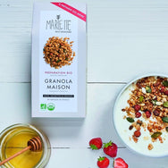 Homemade granola - organic baking mix