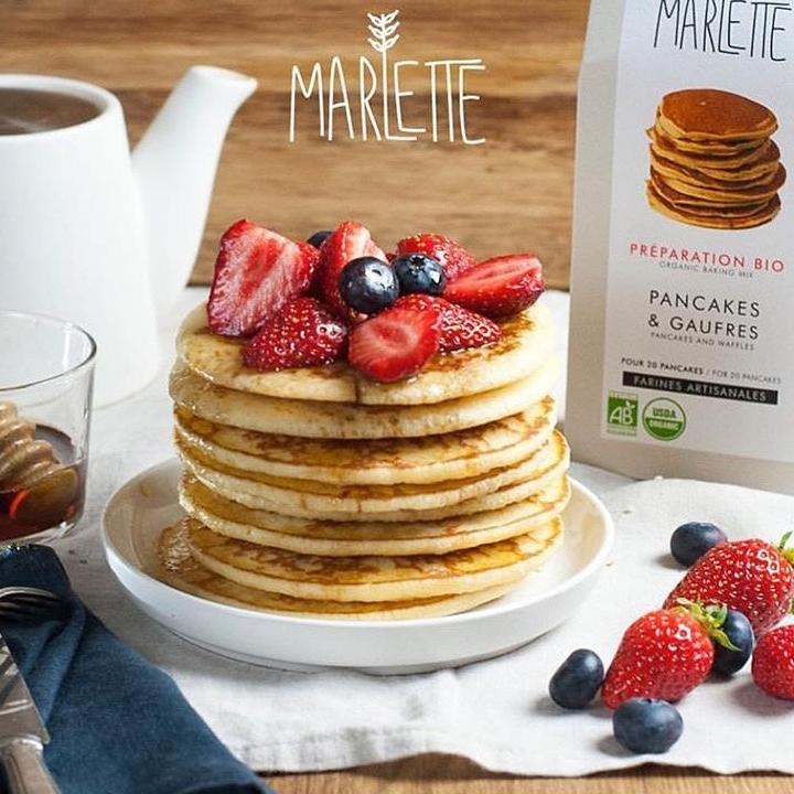 Pancakes & waffles - organic baking mix