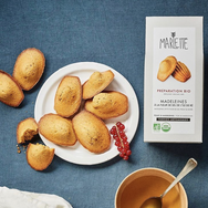 Madeleines with fleur de sel from Île de Ré - organic baking mix