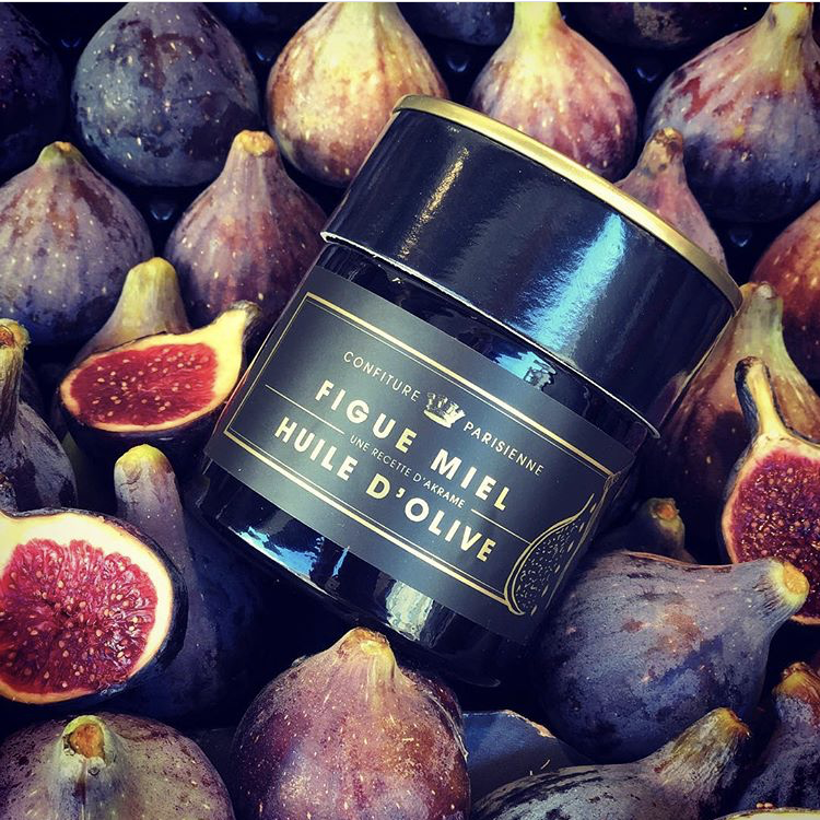 Fig, orange blossom honey and fruity olive oil