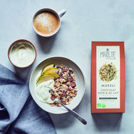 Dark & milk chocolate organic muesli