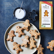 Gingerman cookies - organic baking mix + cookie cutter