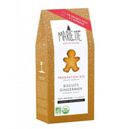 Gingerman cookies - organic baking mix + cookie cutter