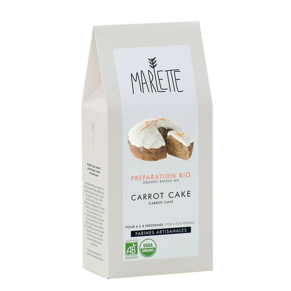 Carrot cake - organic baking mix